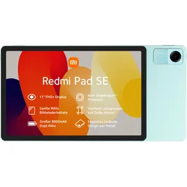 Xiaomi Redmi Pad SE 11.0'' 4 GB RAM 128 GB Wi-Fi mint green