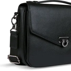 Bugatti Elsa Umhängetasche Leder 25 cm schwarz