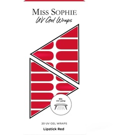 Miss Sophie UV Gel Wraps Lipstick Red UV