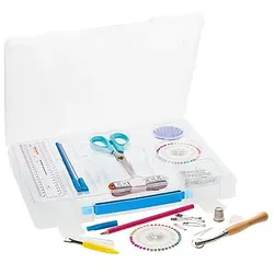 buttinette Sortierbox mit Nähzubehör