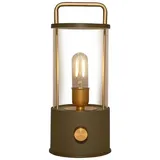 coen bakker LED Laterne Tischlampe dimmbar IP44 Innen & Außen 25x11cm in Taupe | Gr.: onesize