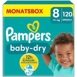 Pampers Baby-Dry 17+ kg 120 St.