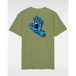 Santa Cruz T-Shirt Screaming Hand Iguana L