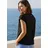 TAMARIS Spitzenshirt Schwarz 40