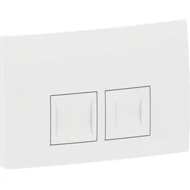 Geberit Delta35 Betätigungsplatte 2-Mengen-Spülung weiß