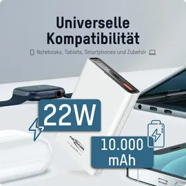 Ansmann PB222PD 10000 mAh weiß