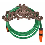 Hi Gartenschlauchhalter Wandmontage Gusseisen antik