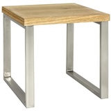 Haku-Möbel HAKU Möbel Beistelltisch Holz eiche 45,0 x 50,0 x 45,0 cm