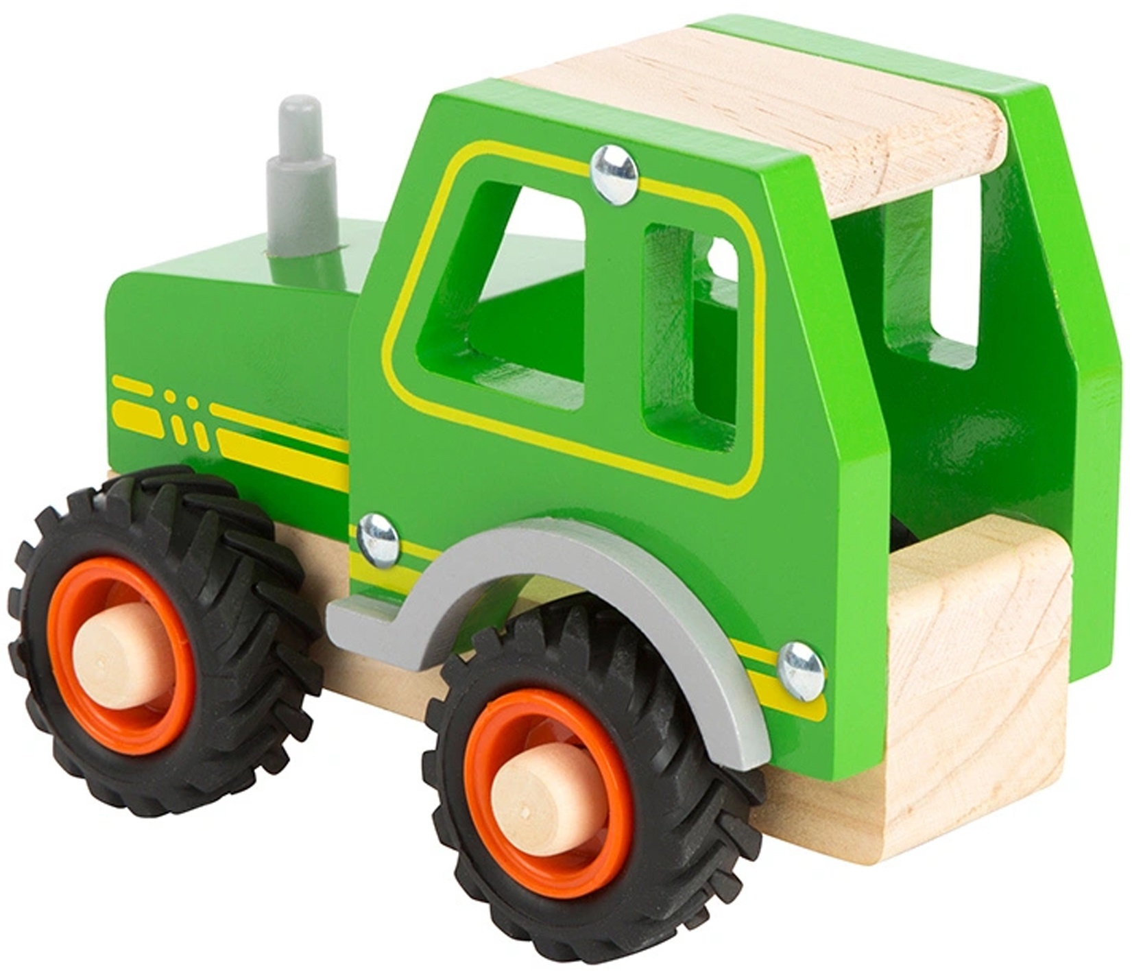 Spielzeugauto Traktor Aus Holz