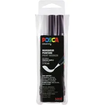 Posca PCF-350 Marker 3 St. Schwarz/Weiß