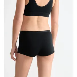 SLOGGI GO Daily Cotton Shorts Schwarz Baumwolle, Large Damen,