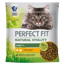 PERFECT FIT 1+ Natural Vitality Adult mit Huhn & Truthahn 650 g