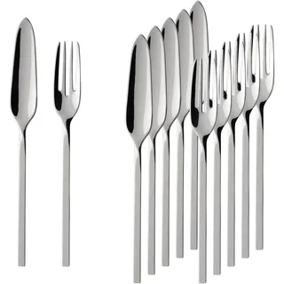 Villeroy & Boch NewWave Fischbesteck 12-teilig