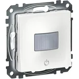 Schneider Electric, Bewegungsmelder mit Zentralplatte, 3 Leiter, 2200W, 1.1m Exxact, weiss