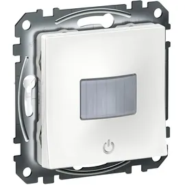 Schneider Electric, Bewegungsmelder mit Zentralplatte, 3 Leiter, 2200W, 1.1m Exxact, weiss