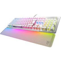 Turtle Beach Vulcan II Max, Linear, Gaming Tastatur, Mechanisch, Kabelgebunden, Weiß
