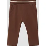 s.Oliver Unisex-Jogpants Umschlagbund Braun 92