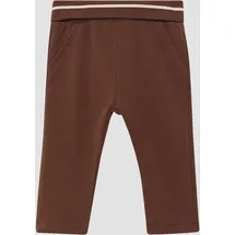 s.Oliver Unisex-Jogpants Umschlagbund Braun 92