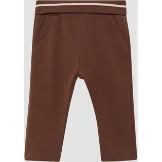 s.Oliver Unisex-Jogpants Umschlagbund Braun 92