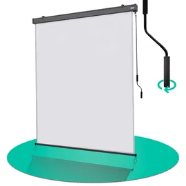 Strattore Balkonverkleidung Ausziehbare Senkrechtmarkise 180 x 250 cm Hellgrau