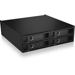ICY BOX Backplane 4x 2.5“ U.2 SSD - LED Anzeige Unterstützt Windows