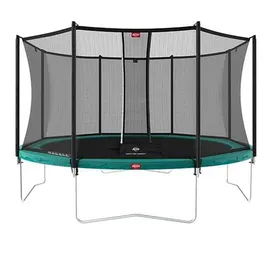 Berg Toys Favorit Regular 430 cm inkl. Sicherheitsnetz Comfort grün