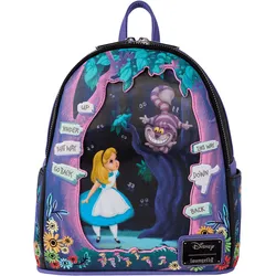 Loungefly Alice in Wonderland Tulgey Wood Lenticular Mini Backpack