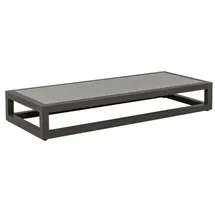 AppleBee Santorini Loungetisch 155 x 65 x 25 cm Taupe