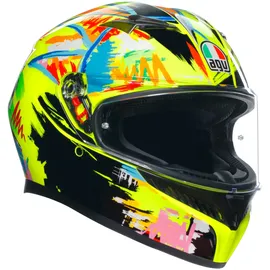 AGV K3 Rossi Winter Test 2019 E2206 Mplk Integralhelm - Multicolour - M