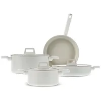 KARACA Valenti Topf-Set 7-tlg. Casserole + Töpfe mit Deckeln + Pfanne