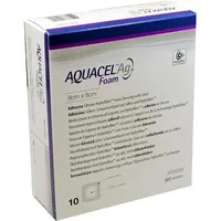 Convatec (Germany) GmbH AQUACEL Ag selbstklebend quadratisch 8 x 8 cm
