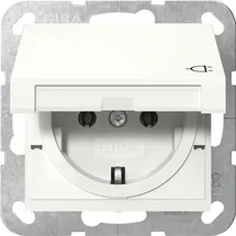 Gira Schuko-Steckdose Unterputz Reinweiß