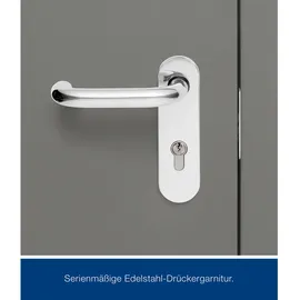 hörmann stauraumsysteme Juno Gerätehaus 3,10 x 2,62 m Graualuminium