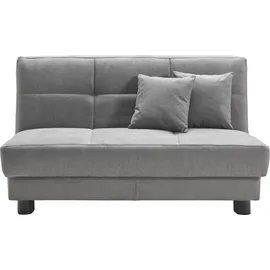Ell + Ell Schlafcouch Polyester 2-Sitzer Grau