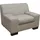DOMO collection Sessel Norma Top Kunstleder 110 x 74 x 85 cm Beige