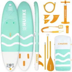 Stand Up Paddling Board Premium Zubehör, HUIIKE, Blau, große Stabilität grün 305 MM