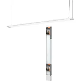 LEDVANCE Slab 1-flg. 1,2 m 40 W weiß Aluminium