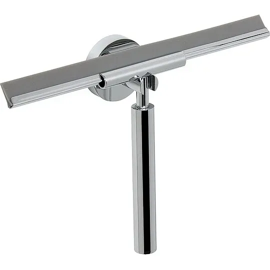 Duschabzieher mit Wandhalterung Messing verchromt - 93 991 23