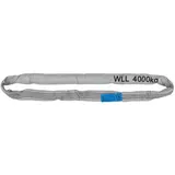 PETEX 47204218 Rundschlinge Arbeitslast (WLL)=4 t Grau EN 1492-2 DIN 1492-2