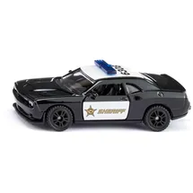 Siku 1584 - Dodge Challenger SRT County Sheriff Schwarz/Weiß 1:32