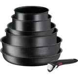 Tefal Ingenio L39987 - Gemischtes Set - Schwarz - Aluminium - Schwarz - Thermo-Punkt - Abnehmbar (L3998702)