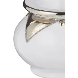 Marrakesch Orient & Mediterran Interior Orientalischer Aschenbecher mit Deckel Kanita Weiss