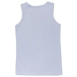 TupTam Unterhemden Jungen – 5er Pack Ärmellose Kinder Unterhemden, Baumwolle, Bequem & Atmungsaktiv, Farbe: Schwarz dunkelblau anthrazit grau blau), Größe: 140-146 - 140-146