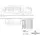 Villeroy & Boch Collaro Waschbeckenunterschrank C05000VJ 160 x 55 cm Nordic Oak
