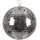 Boland - Discokugel, glänzend, Durchmesser ca. 20 cm, Disco Fever, Partydekoration, Hängedeko, Dekoration für Party oder Silvester, Silber