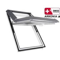 Skyfens SUPRO Triple Termo - dreifach Verglasung Kunststoff Dachfenster mit Eindeckrahmen