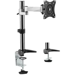 LogiLink Monitorhalterung für 1 Monitor 13-27 Zoll Monitor-Schreibtischhalterung Schwarz