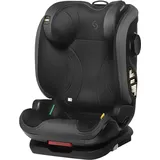 skiddoü Kindersitz Taby, Autositz Gruppe 2-3, 15-36 kg mit Isofix, ab 2 Jahre, Kinder Auto Sitz 100-150cm, 7-fach Höhenverstellbar, Rückenlehne 4-fach verstellbar, schwarz, 2010013
