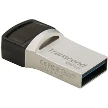 Transcend JetFlash 890 128 GB silber USB 3.1