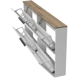 INOSIGN SPACE 160 x 80 x 19 cm weiß / weiß